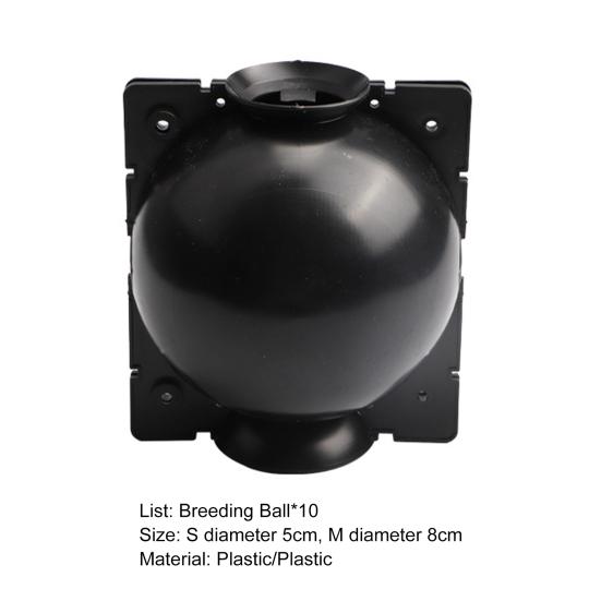 10 шт. коробка для выращивания корней растений, прочная структура, антидеформирующийся пластиковый шарик для размножения растений, устройства для бесполого размножения для сада