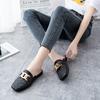 Half-slippers Women's Fashion Outer Wear Baotou Shoes Non-slip Flat Shoes One Foot On Lazy Shoes Summer Sandals