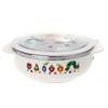 Eric Carle Double Stainless Steel Bowl with Airtight Lid, White, 1 Piece, Popular Korean Parenting Items