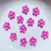 100 шт. Новые милые мини 9 мм цветок плоская спинка смола скрапбукинг DIY ювелирные изделия ремесло украшение аксессуар