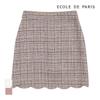 ECOLEDEPARIS Твидовая мини-юбка_Cb1Ywsc032Z