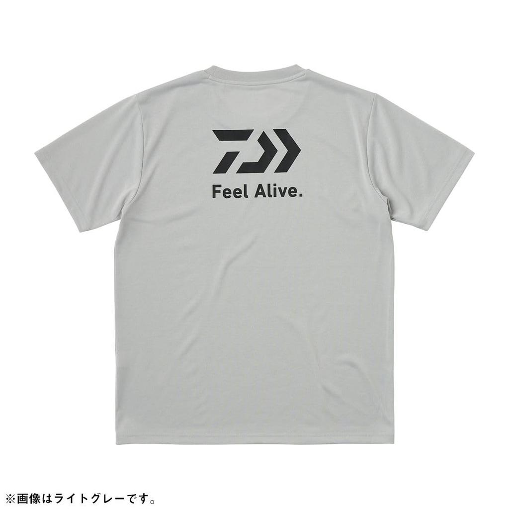 Daiwa Short Sleeve Back Print T-Shirt 25DE-8325 Green Camo L