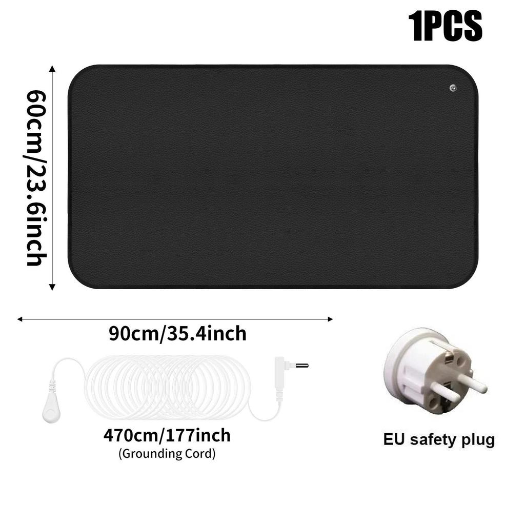 Различные размеры Заземляющий коврик Контакт с землей для ног Комфорт мышц Портативный для путешествий Прочный Для использования в помещении и на улице