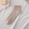 Women Ruffle Short Socks Japanese Fashion Cute Low Cotton Ankle Breathable High Quality Sock