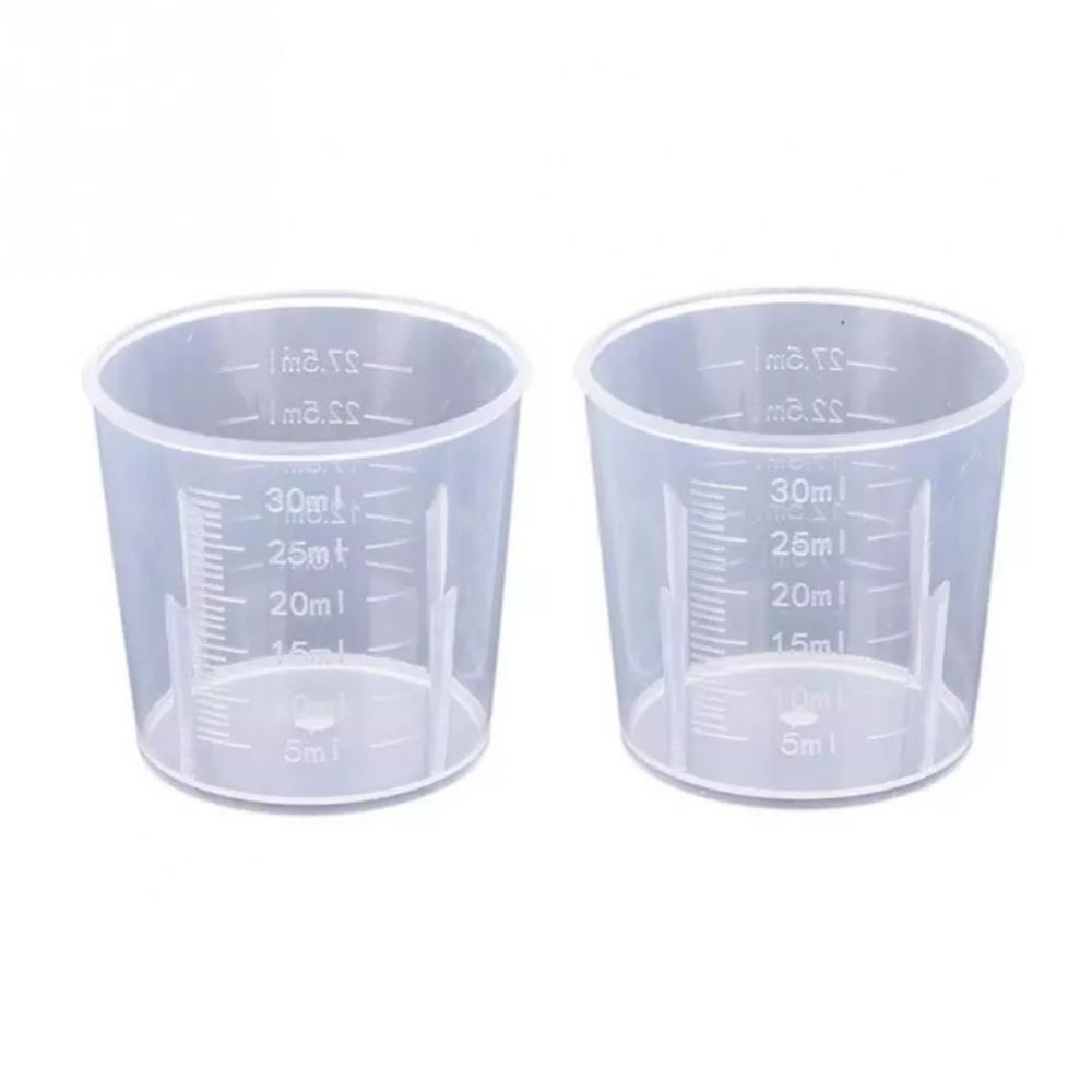 20ml/30ml/50ml/250ml/500ml Thickened Clear Plastic Graduated Measuring Cup Liquid Measure Jug Container Kitchen Measuring Tools
