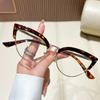Fashion Metal Cat Eye Reading Glasses Women's Anti Blue Light High-definition Goggles Optical Prescription Eyeglasses 0 TO +4.0