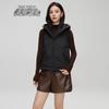 SNOWFLYING Women's Classic Hooded Duck Down Vest