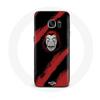Case - Money Heist - Samsung Galaxy S7 Edge - Soft - Black - Paint Mask