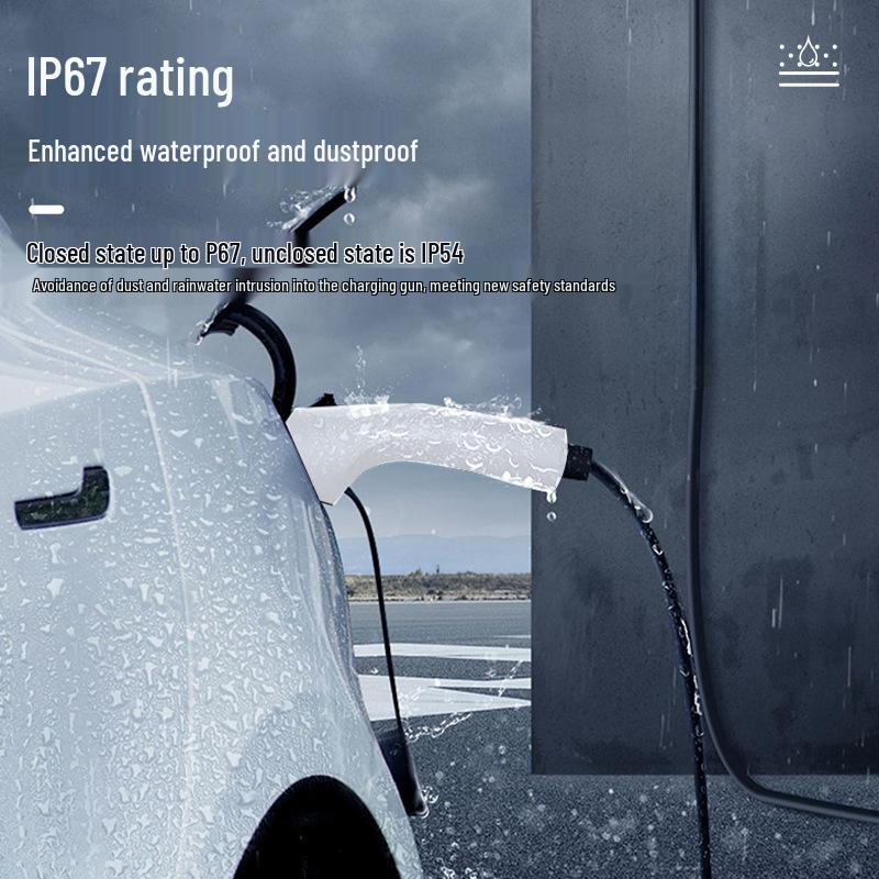 Портативное зарядное устройство для электромобилей 16А/32А - 3,5/7 кВт Пистолет для зарядки без заземления для автомобилей на новой энергии