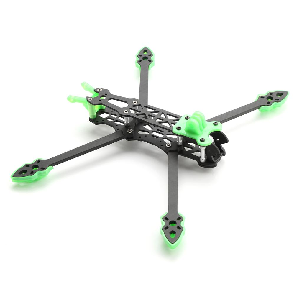 Рама квадрокоптера Mark4 8 дюймов 375 мм с 5-миллиметровой стрелой, 3K Carbon Fiber 8'' FPV Freestyle, пульт дистанционного управления