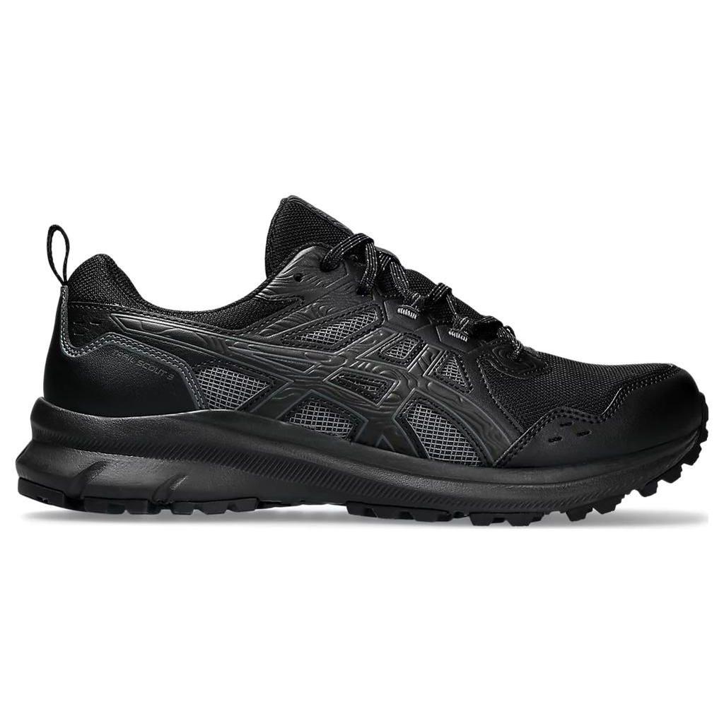 Asics GEL-Venture 10 Черно-серый Низкие Туристические Ботинки для Активного Отдыха 1011B700-002