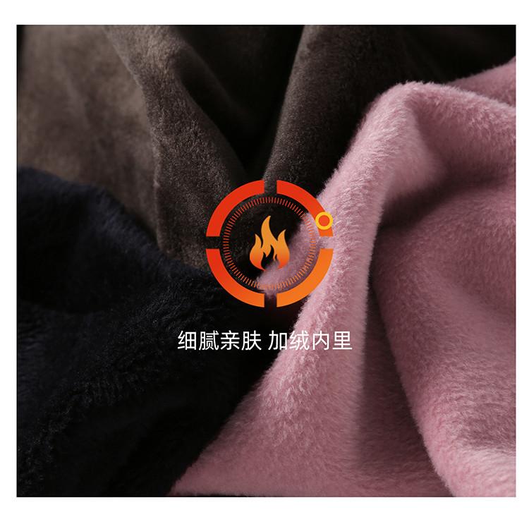 Women's Winter Thick Plush Hooded Zipper Jacket