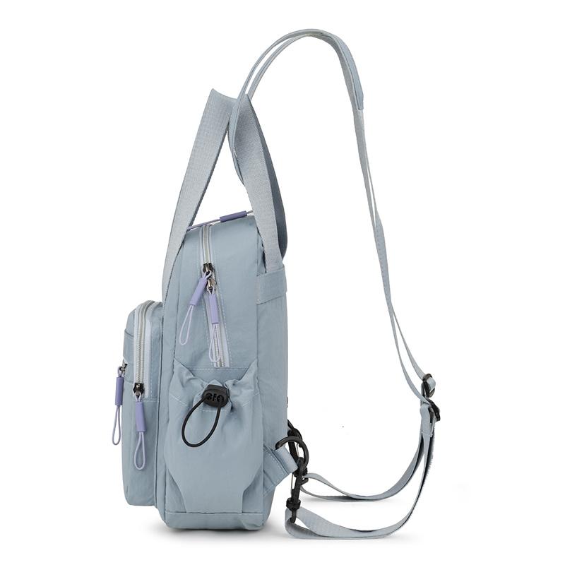 Уличный легкий рюкзак женская сумка спортивная сумка на грудь для езды сумка-мессенджер через плечо для поездок