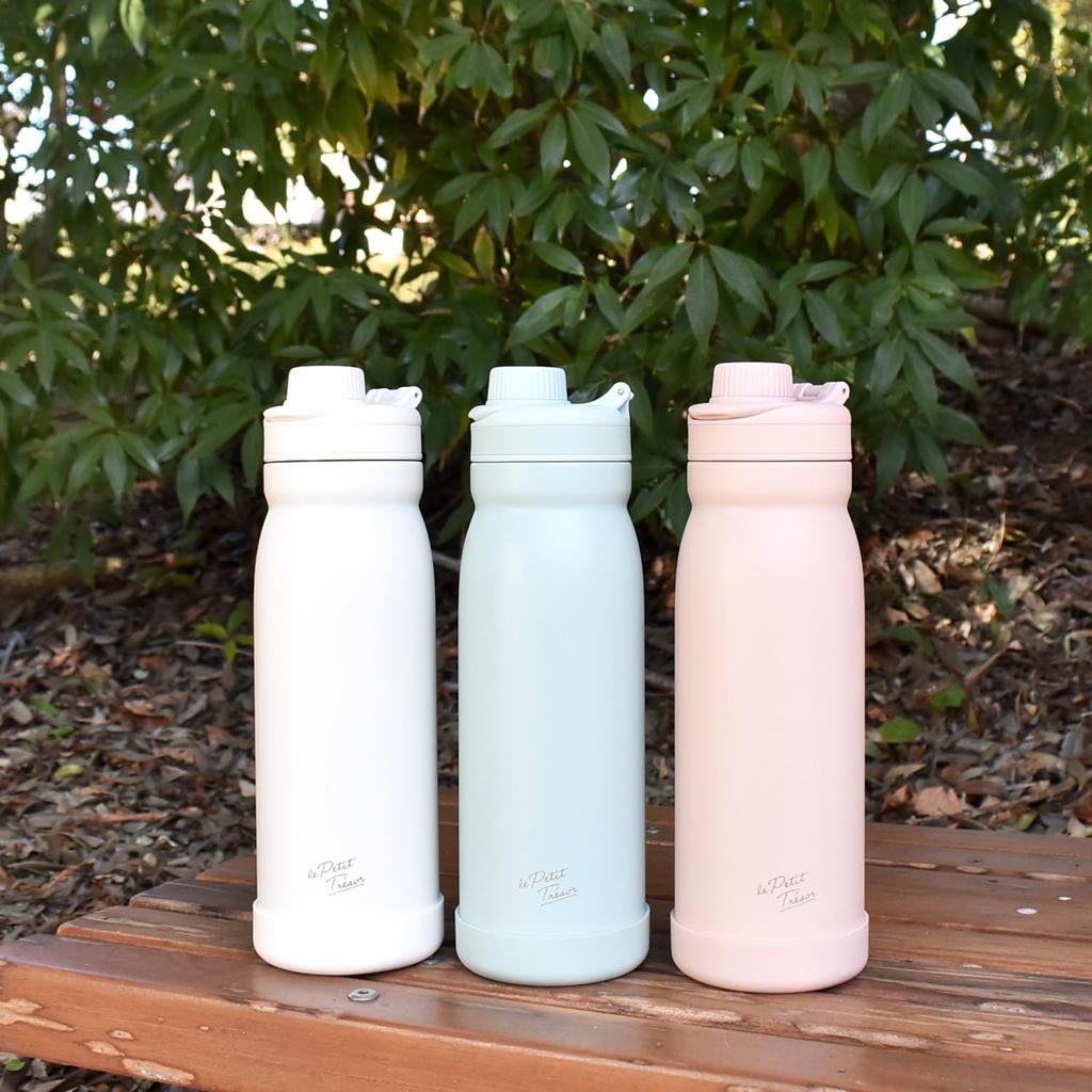 Sabu Tresor Stainless Steel Direct Drinking Bottle 1000ml 418105 White, Capacity 1000ml,