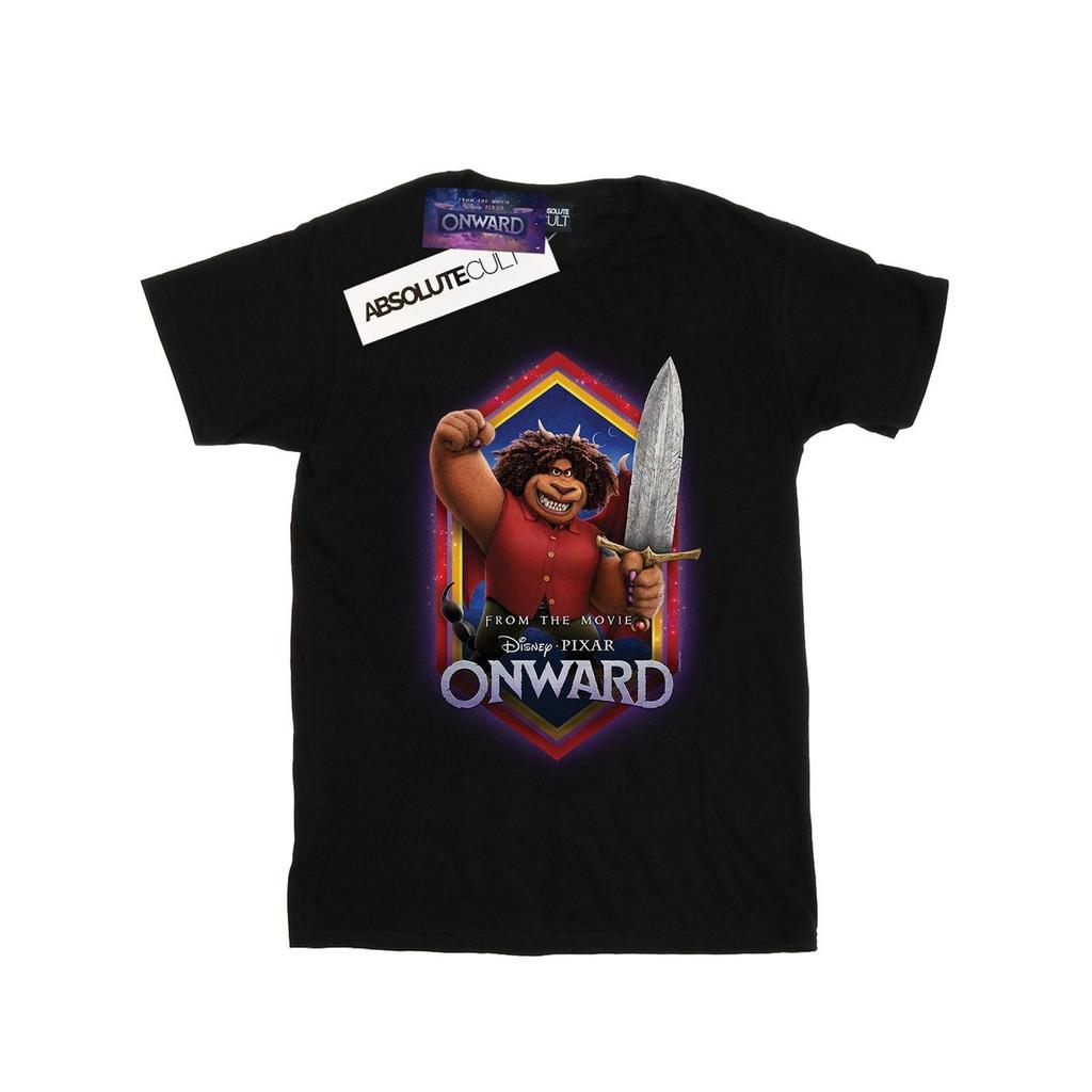 Disney Mens Onward Corey Manticore Crest T-Shirt