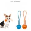 Rope Dog Toy, Food Ball, Pet Supplies, Teeth Grinding and Cleaning, Bite Resistant, Interactive Toy