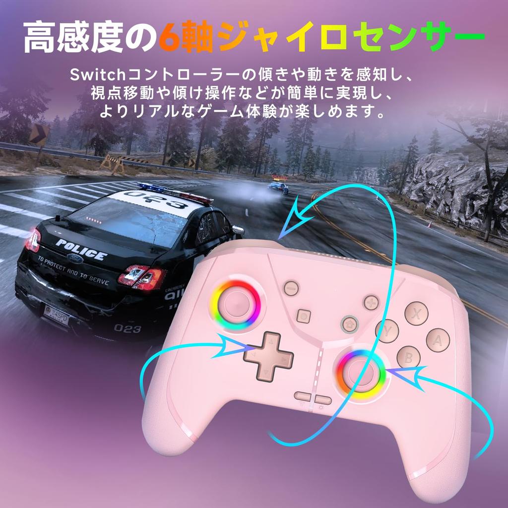 Совместим с Switch 2, функция сна/пробуждения Switch. Новый контроллер Switch с TURBO, скорострельность, задние макро-кнопки, RGB, гироскоп, HD Bluetooth Pro. Совместим с