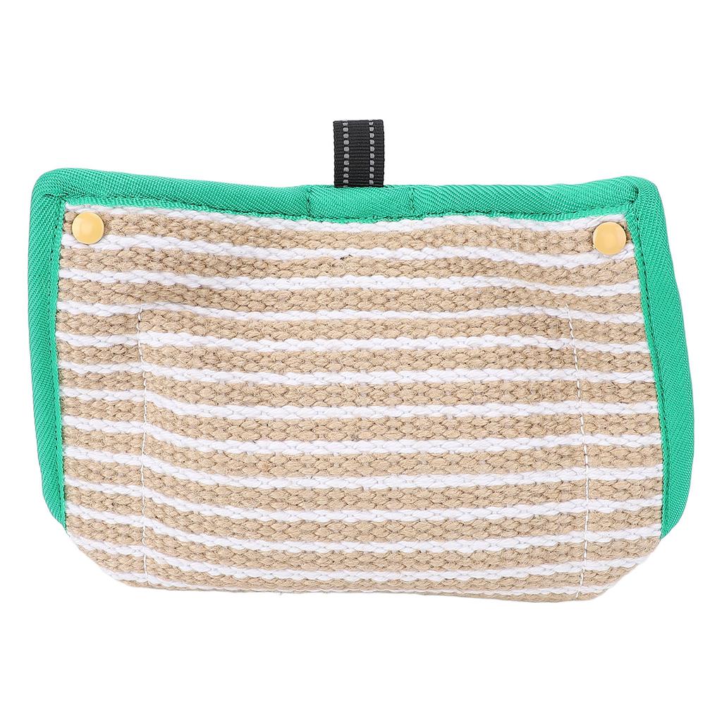 Подушка для укуса собаки, эффективная обучающая износостойкая джутовая игрушка для укуса собаки для немецкой овчарки