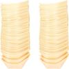 100Pcs Wood Grain Sushi Boat Trays Lightweight Sushi Boats Practical Food  Trays  Parties