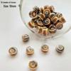 High-Temp Ceramic Glazed Round Spacer Beads for DIY Jewelry