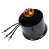 70mm Ducted Fan 1900G Thrust 12 Blade EDF with 1800KV Brushless Motor Control Board for Violent Turbine Fans