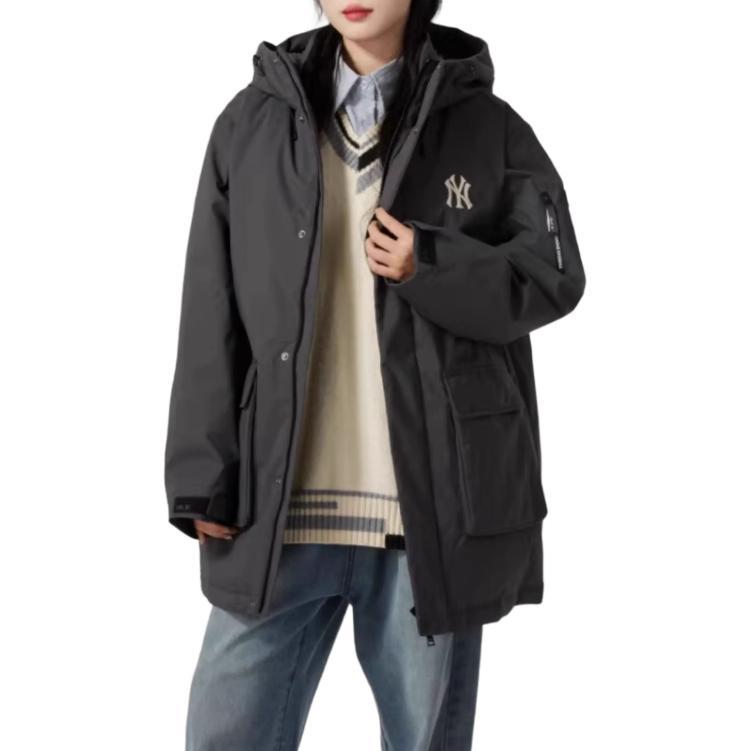 MLB Down Jacket Unisex Charcoal Gray 3ADJB1446-50CGS
