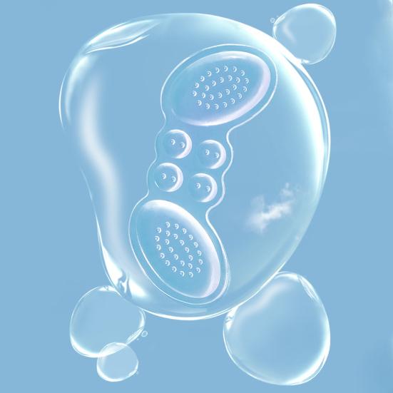 1 Pair Heel Silicone Pads Non-slip Anti-wear Transparent Adhesive Soft Relief Pain Foot Care Women Men Invisible Heel Insole Stickers