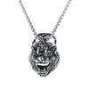 Tiger Necklace Talisman Pendant Stainless Steel Necklace Jewelry Necklace Titanium Alloy Stainless Steel Chain White Day Gift Father Boyfriend
