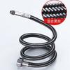 New 1pcs Single Head Cold and Hot Water Inlet Pipe Stainless Steel Woven Sink Faucet Connector Kitchen Basin Plumbing Hoses
