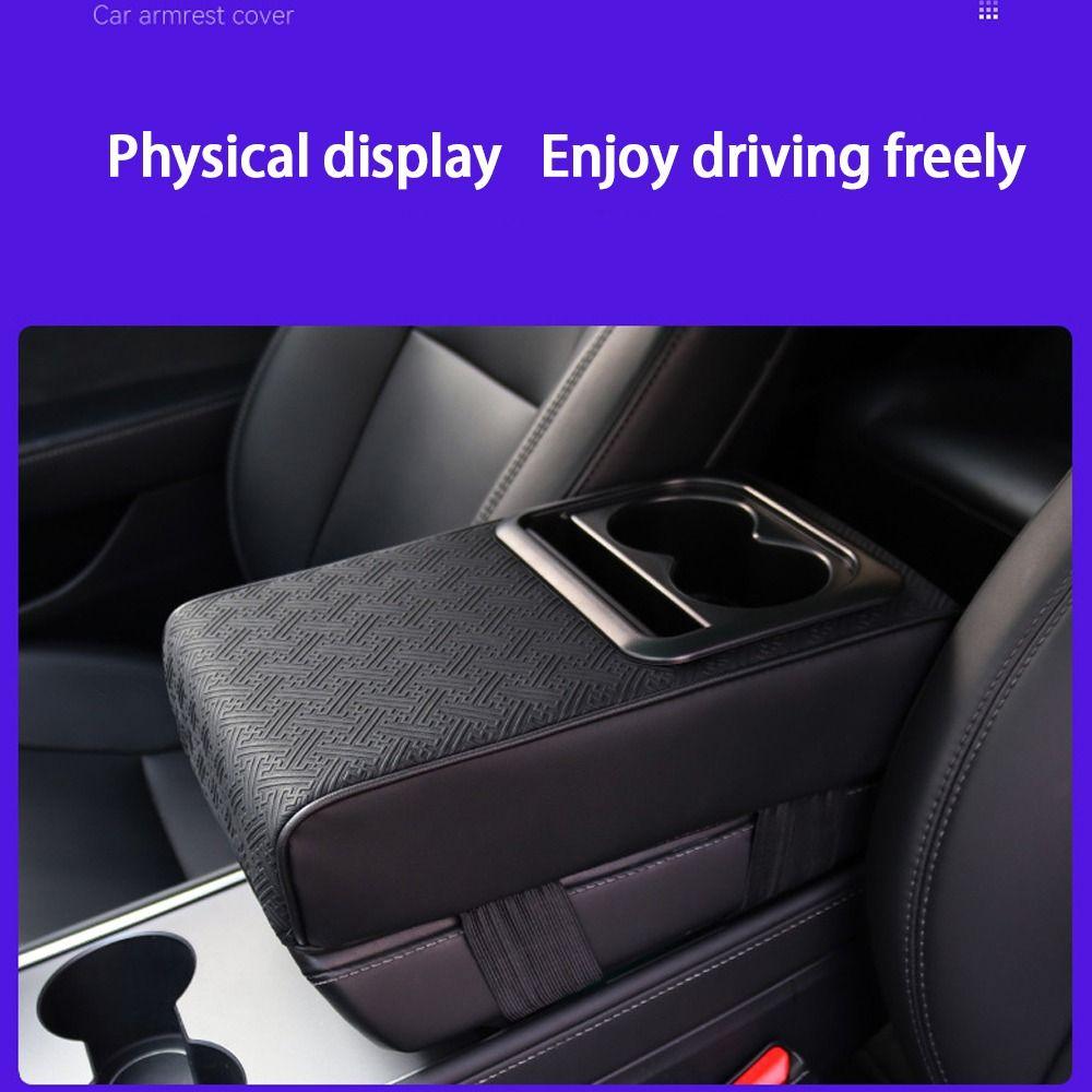 Multifunctional Center Console Armrest Cushion Portable Storage Box New Armrest Pad Car