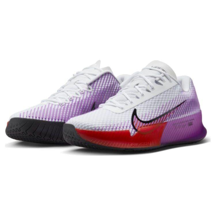 Nike Court Air Zoom Vapor 11 White Picante Fuchsia Мужские кроссовки Picante-Red Black Fuchsia-Dream DR6966-100