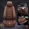 Чехол на сиденье автомобиля Чехол на переднее сиденье Защитник сиденья Чехлы на сиденья для автомобиля Дышащая ПУ кожа Чехлы на сиденья автомобиля Подходят для большинства транспортных средств