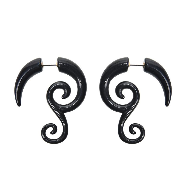 Акриловые спиральные штекеры для ушей, поддельные мошенники, носилки, серьги для пирсинга, хит продаж