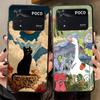 Мультяшная Утка Кошка Чехол для Телефона для Xiaomi Poco F8 X3 X4 X5 X7 Pro C61 F1 M5 C71 M3 M4 M7 C75 C50 F3