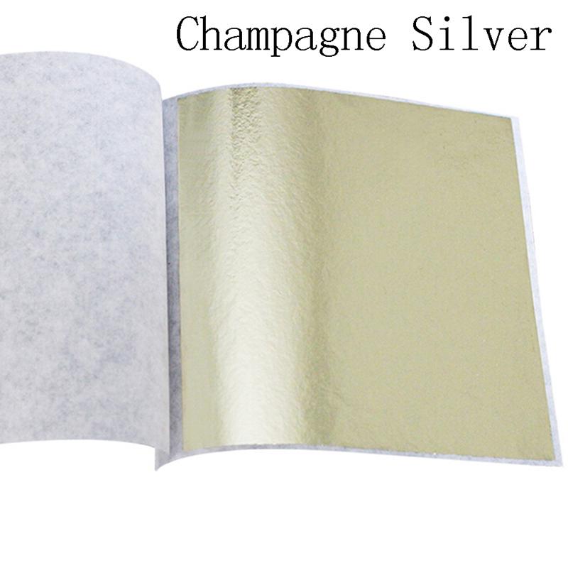 100 Sheets Gold Foil Leaf Gilding Handicrafts Craft Paper Decoration Tool