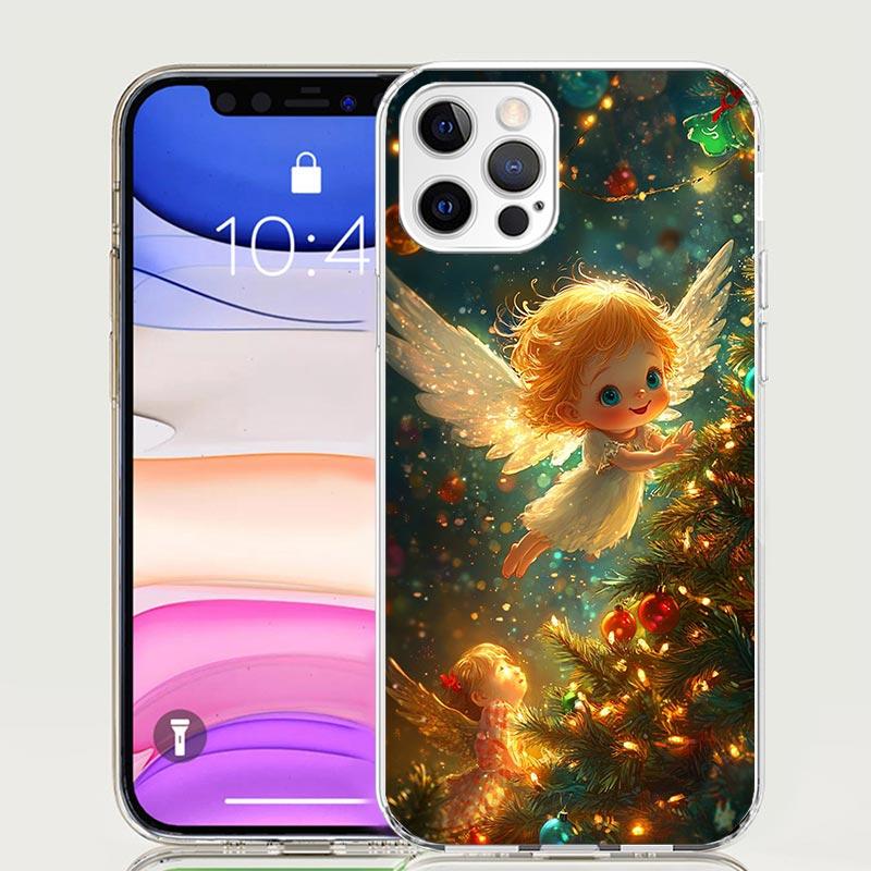 Cute Elf Angel Girls Phone Case for Apple iPhone 17 Air 16 15 Plus 14 + 13 Mini 12 11 Pro Max 7 8 SE 16Max Soft Shell Cover Coqu