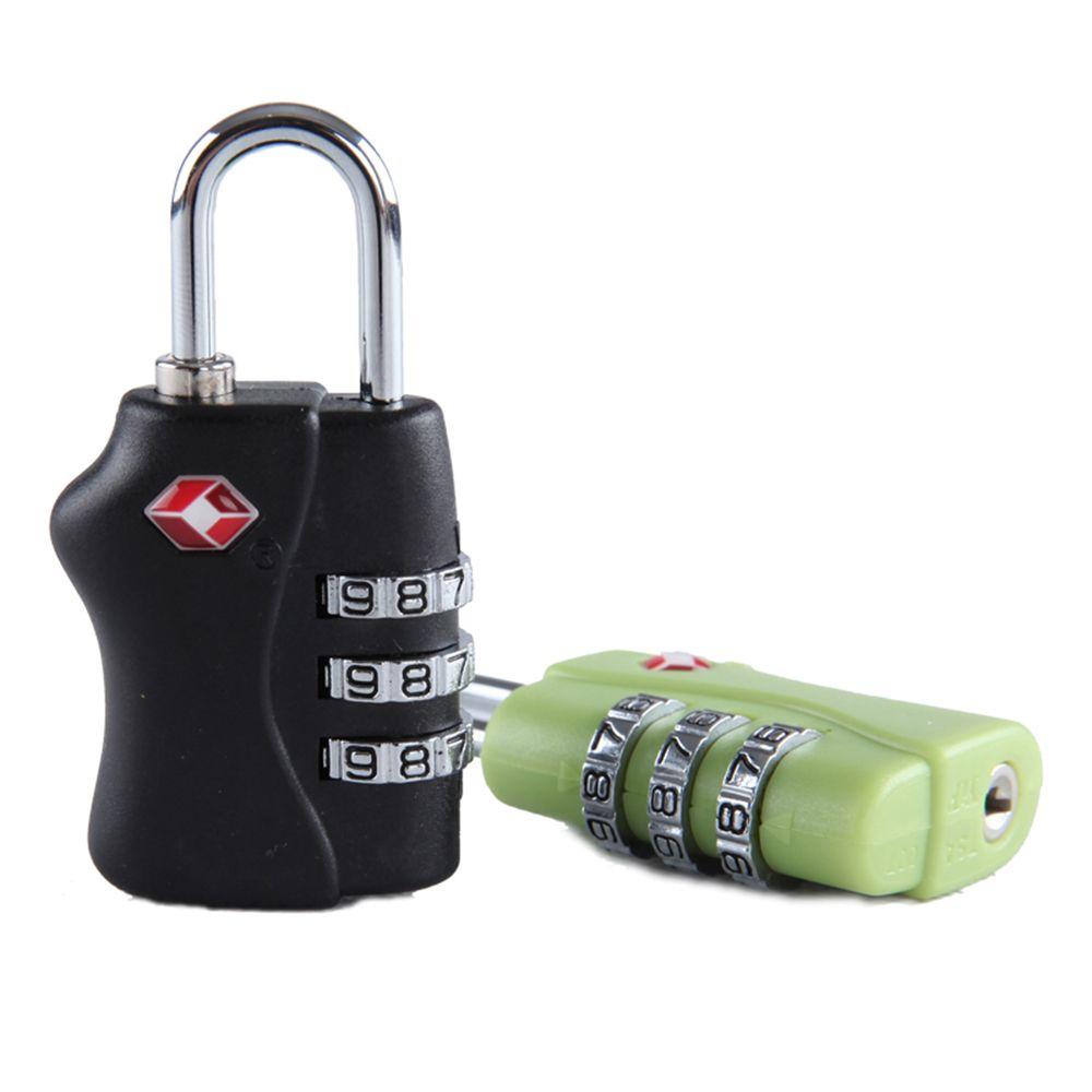 Luggage Lock Safely Code Lock Combination Lock 3 Dial Digit Combination Lock TSA Customs Lock
