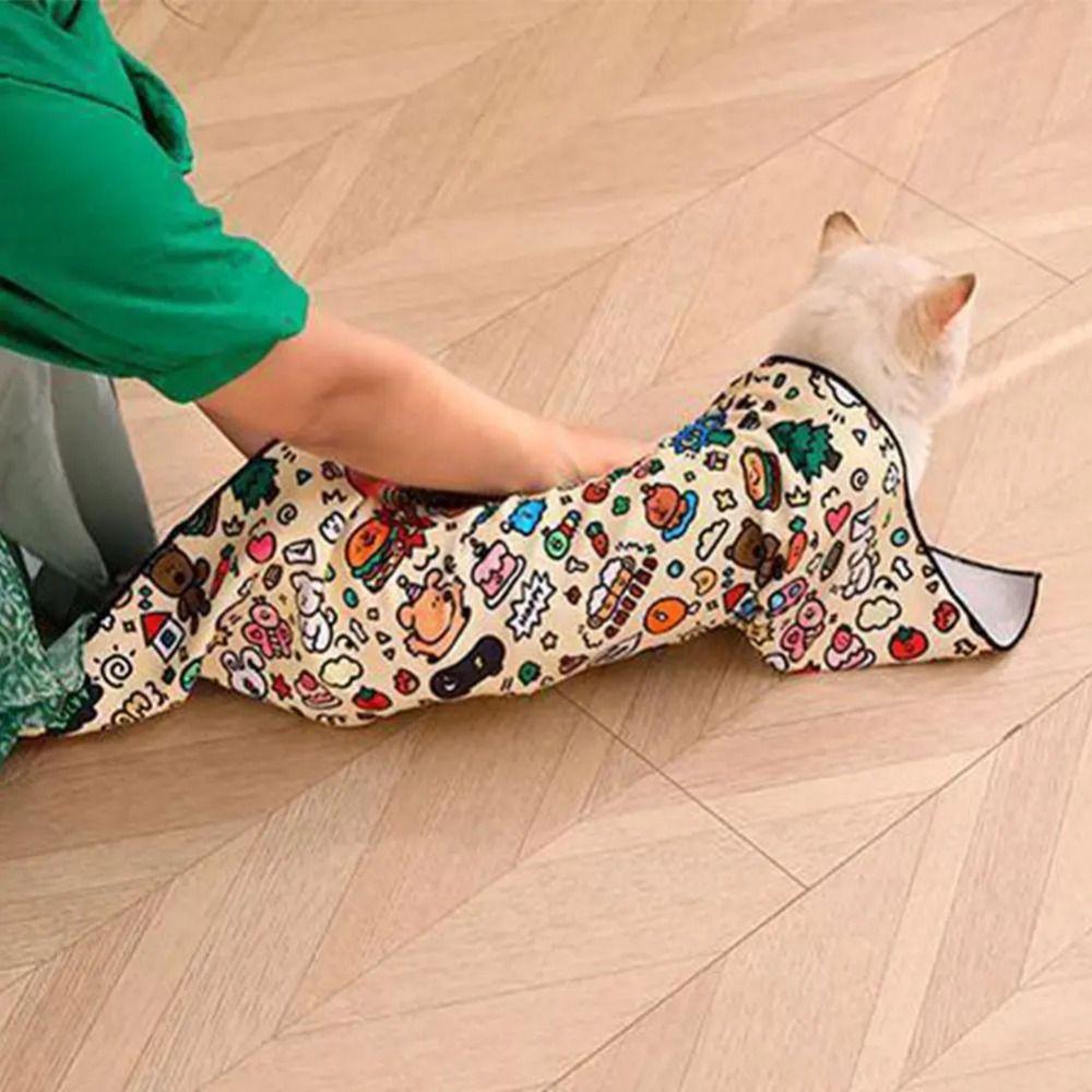 Anti-Escape Cat Grooming Wrap Anti-Scratch Cat Calming Wrap Cat Restraint Wrap  Home