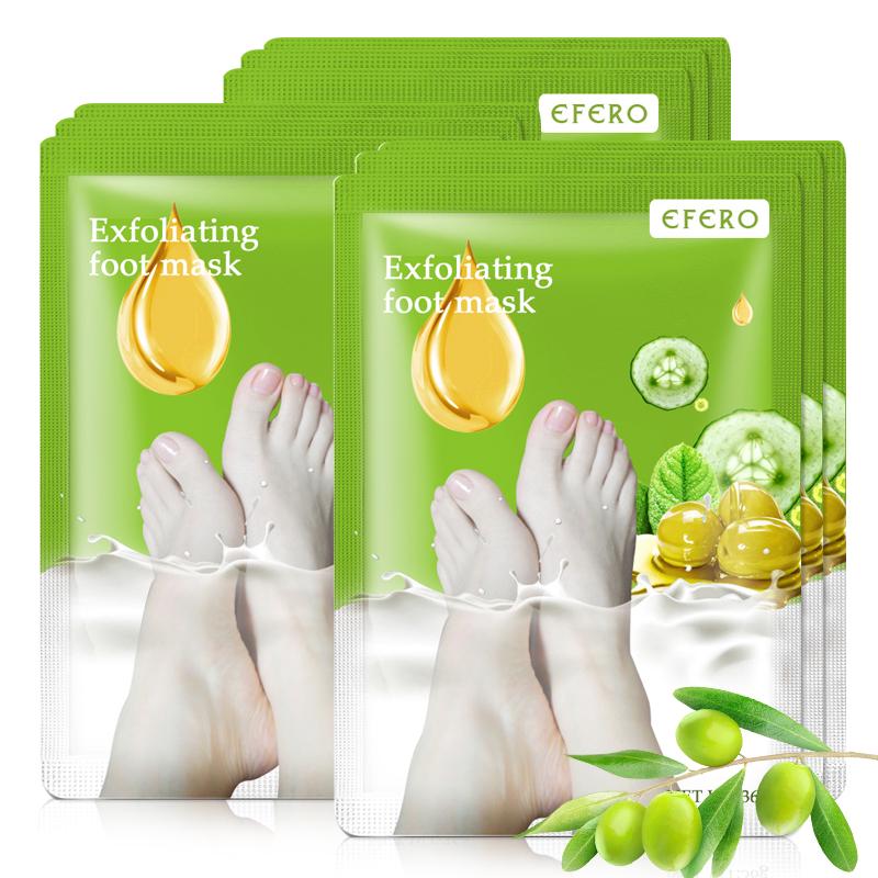 Feet Exfoliating Foot Mask Skin Peeling Dead Skin Feet Mask Socks For Pedicure Socks Foot Cream for Heels
