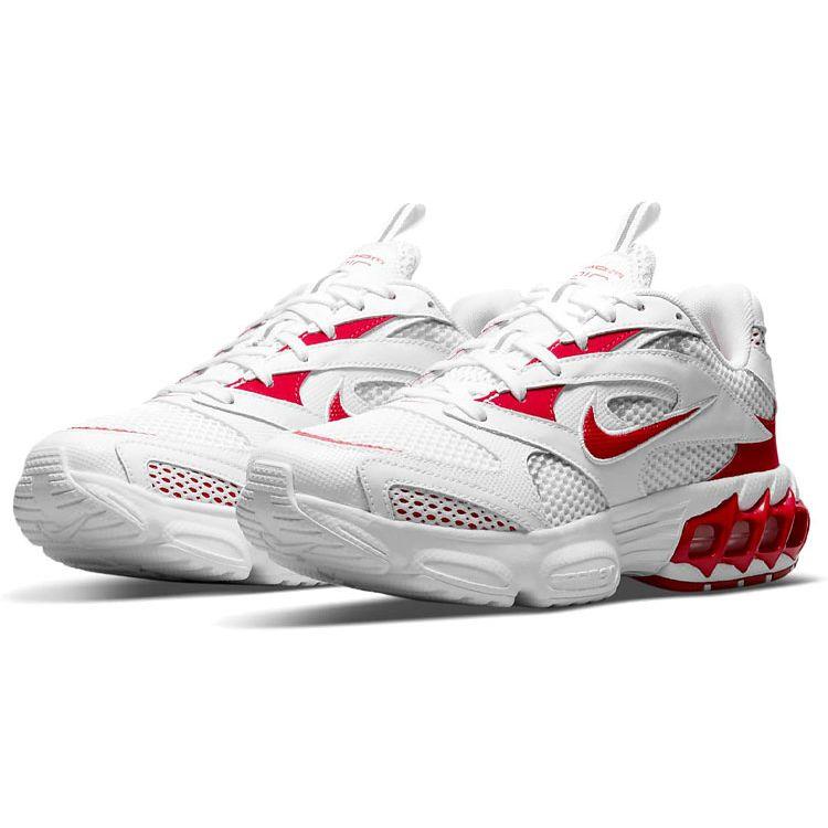 Nike Zoom Air Fire White University Красные женские кроссовки Металлик-Серебристый CW3876-101