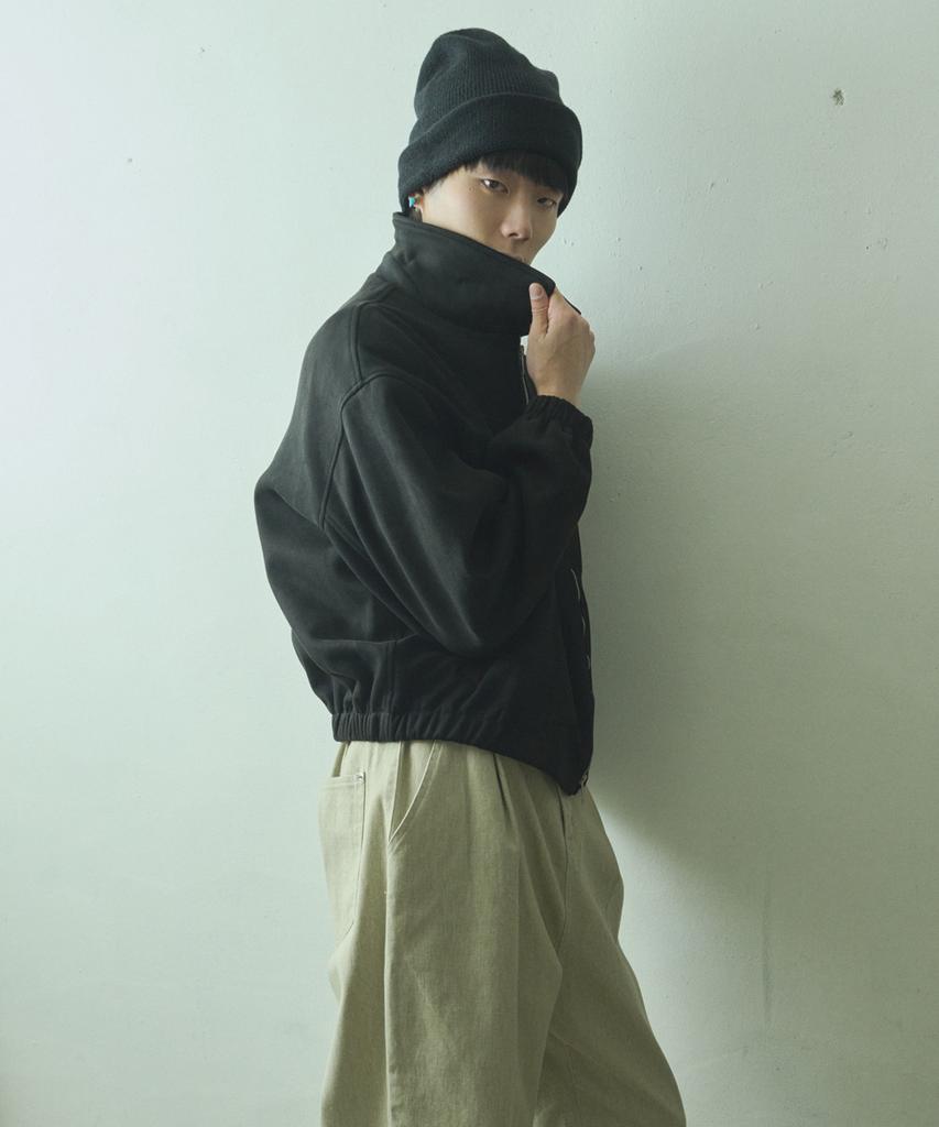 Черная Оверсайз Куртка Black Moment Signature из Замши, 2-в-1 [Черный]