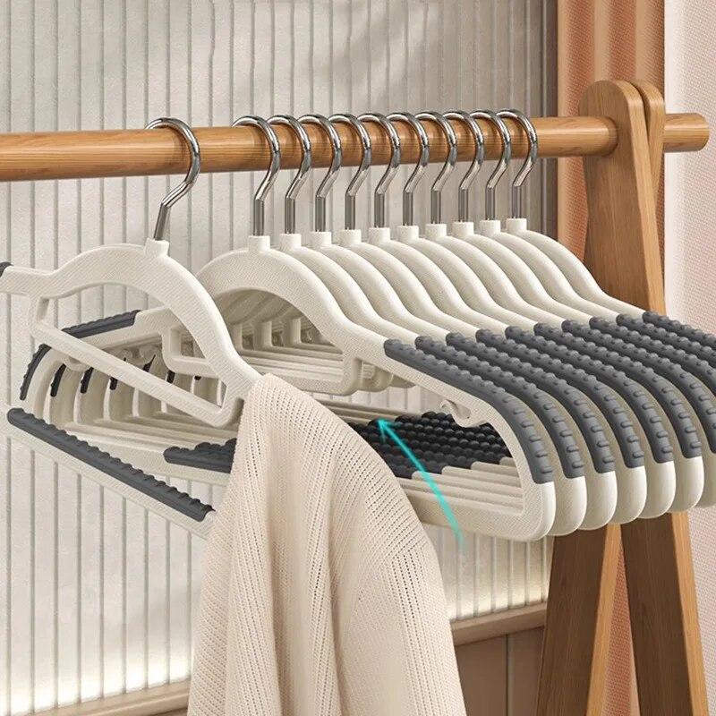 5/10 шт. вешалки для одежды, бытовые вешалки, нескользящие, для общежития, спальни, специальное хранение одежды, висит без следов