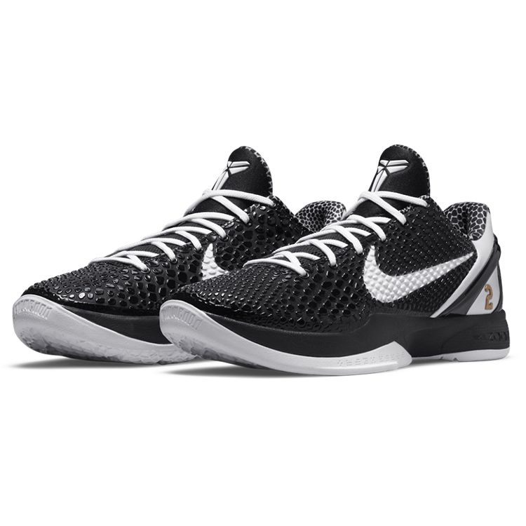 Nike Zoom Kobe 6 Protro Mambacita Sweet Sixteen Мужские кроссовки черно-белые CW2190-002
