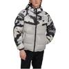 Adidas Originals Down Regen Sports Warm Hooded Long Sleeve Down Jacket Men Jacket Black White Gray HK5030