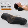 Neck Pillow Cervical Pillow Cylindrical Memory Foam Stiff Neck Pain Relief Sleeping Travel Bolster Pillow for Bed Back Sleepers
