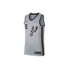 Kawhi Leonard Statement Graphic Loose Breathable Basketball Jersey Men Jersey Gray 877224-007