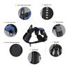 Dog Chest No Pull with Leash Clips Adjustable Soft Padded Reflective Oxford No Choke Pet Vest Easy Control Handle for Large Dogs