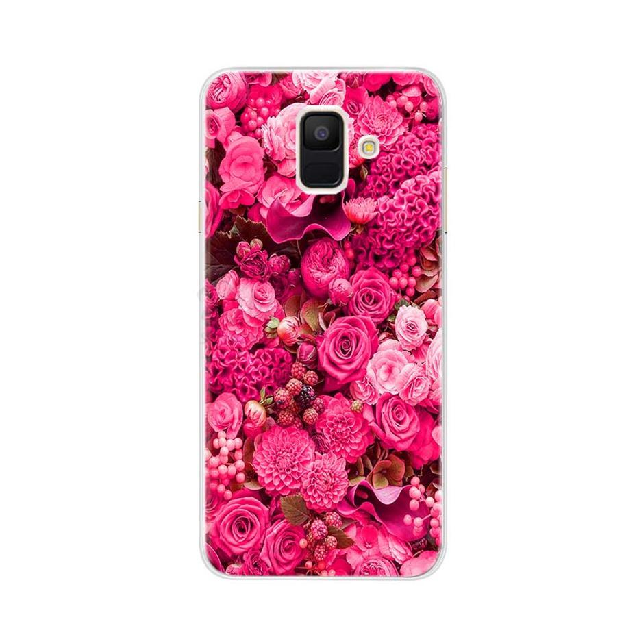 Чехол для Samsung Galaxy A6 2018 Прозрачный Мультяшный Мягкий ТПУ Силиконовый Чехлы для Телефона Задняя Крышка для Samsung Galaxy A6 A 6 Plus 2018