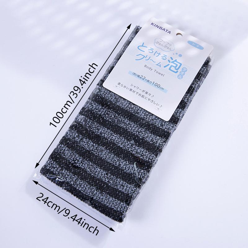 Японская мочалка для душа, нейлоновое полотенце, щетка для спины, полотенца, отшелушивающий скраб, губка для душа, аксессуары для ванной комнаты