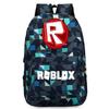 Стильный рюкзак Roblox для детей с ярким мультяшным рисунком и большим объемом
